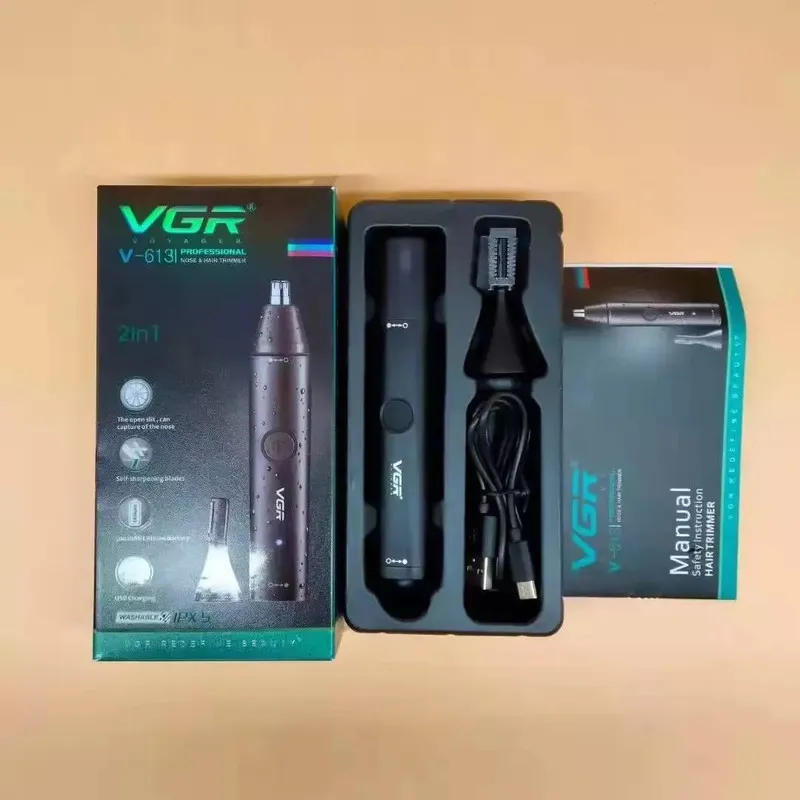 ماشین اصلاح موی سر و صورت وی جی ار مدل V-613 - تصویر 6