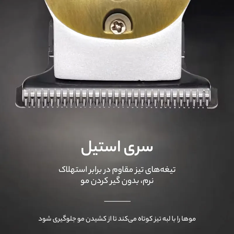 ماشین اصلاح موی سر و صورت روزیا مدل Hq-300 - تصویر 6
