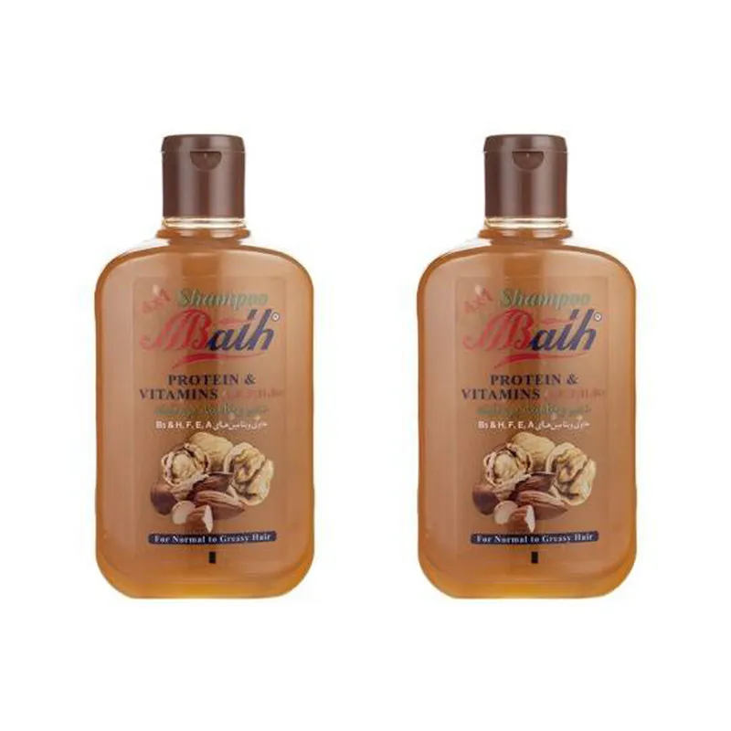 شامپو مو بس مدل Walnut And Almond حجم 1000 میلی لیتر بسته 2 عددی - تصویر 2