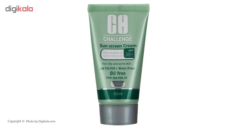 کرم ضد آفتاب چلنج مدل Tinted For Oily And Acne Skin حجم 50 میلی لیتر - تصویر 2