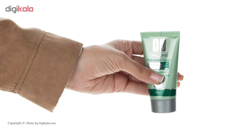 کرم ضد آفتاب چلنج مدل Tinted For Oily And Acne Skin حجم 50 میلی لیتر - تصویر 4