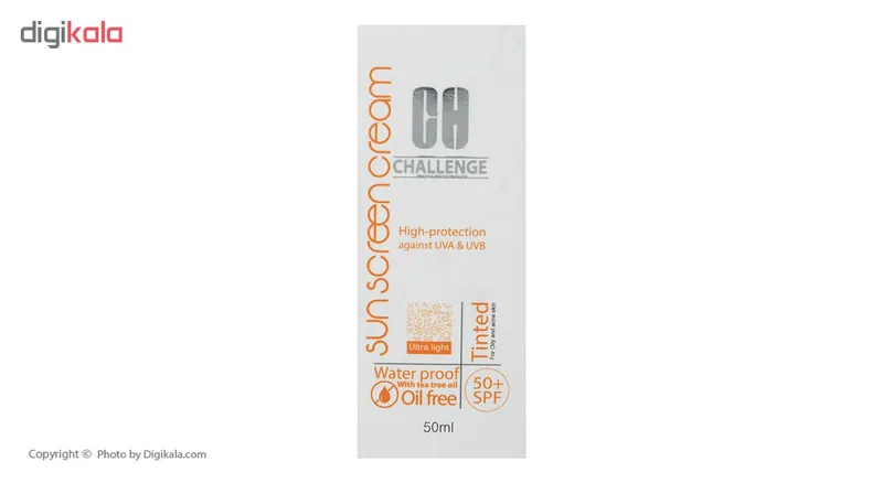 کرم ضد آفتاب چلنج مدل Tinted For Oily And Acne Skin حجم 50 میلی لیتر - تصویر 5