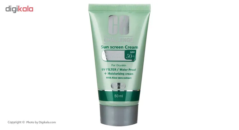 کرم ضد آفتاب چلنج مدل Tinted For Dry Skin حجم 50 میلی لیتر - تصویر 2