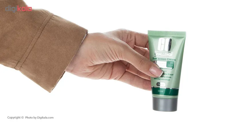 کرم ضد آفتاب چلنج مدل Tinted For Dry Skin حجم 50 میلی لیتر - تصویر 4