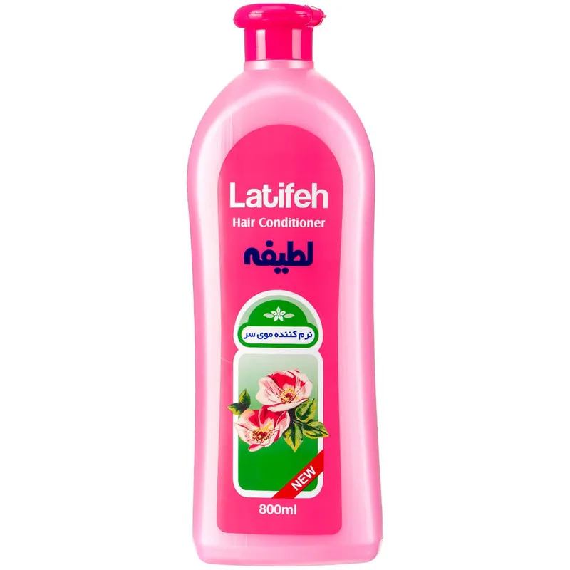 نرم کننده مو لطیفه مدل Flower حجم 800 میلی لیتر مجموعه 2 عددی - تصویر 2