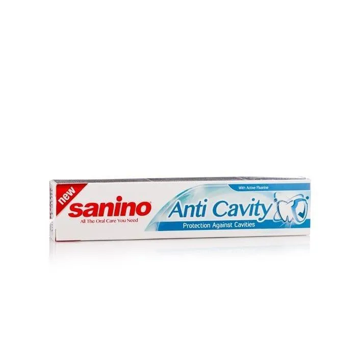 خمیر دندان سانینو مدل Anti Cavity Protection حجم 75 میلی لیتر - تصویر 2