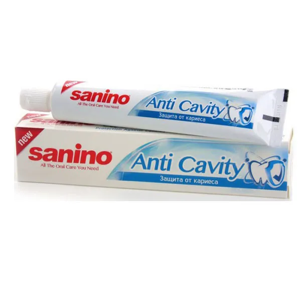 خمیر دندان سانینو مدل Anti Cavity Protection حجم 75 میلی لیتر - تصویر 3