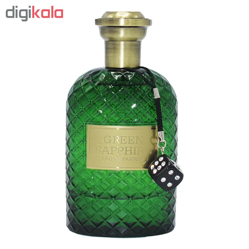 ادو پرفیوم مردانه فراگرنس ورد مدل GREEN SAPPHIRE حجم 100 میلی لیتر - تصویر 2