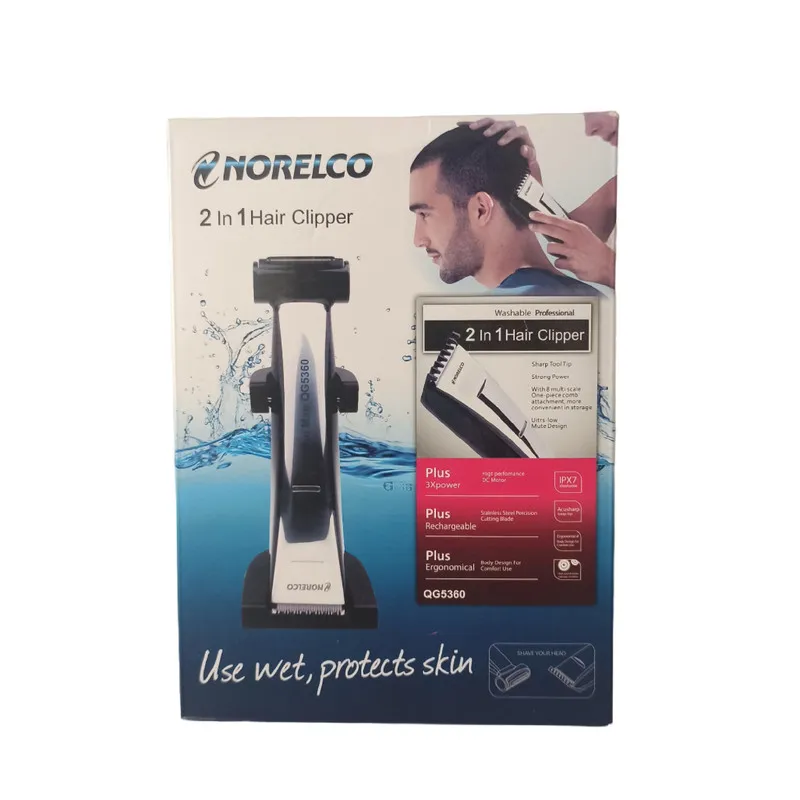 ماشین اصلاح موی سر و صورت نورلکو مدل QG-5360 - تصویر 4