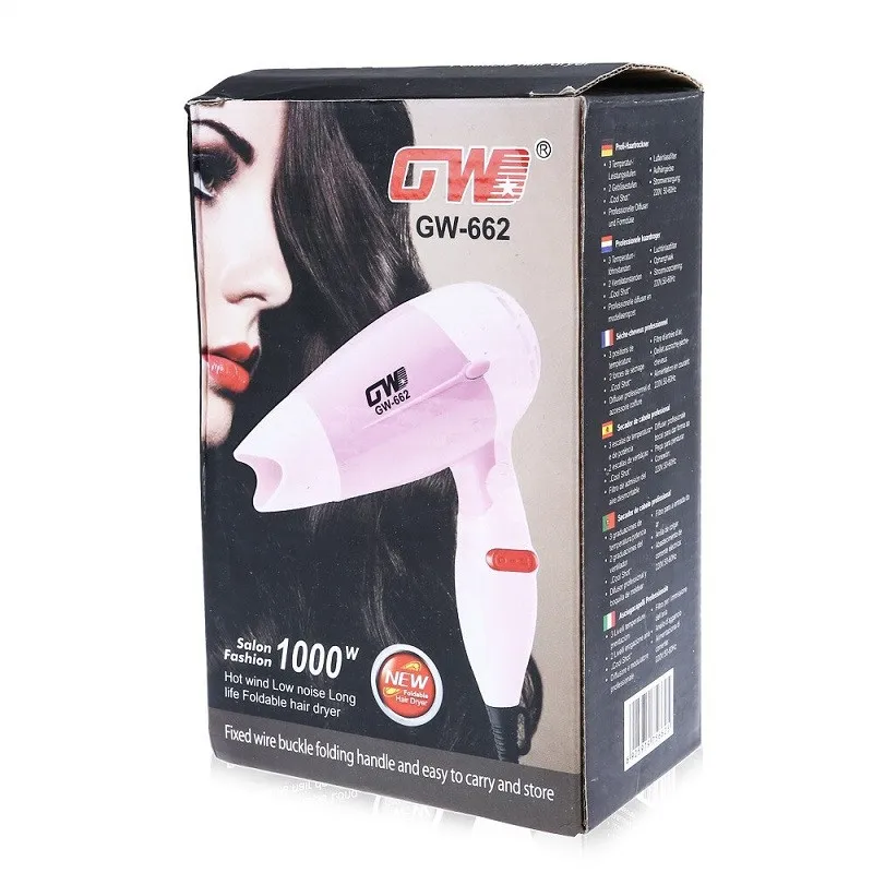سشوار مسافرتی جی دبلیو مدل GW-662 - تصویر 6