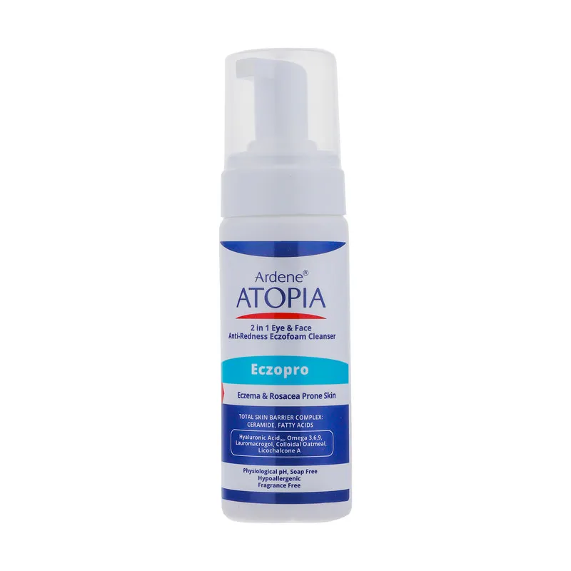 فوم شستوشوی صورت آردن آتوپیا مدل ECZOPRO حجم 150 میلیلیتر - تصویر 2