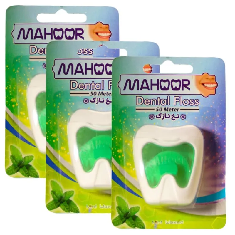 نخ دندان ماهور مدل Dental Floss مجموعه 12 عددی - تصویر 2