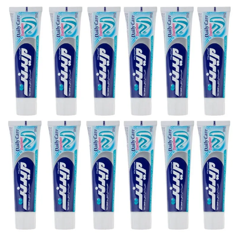 خمیر دندان مریدنت سری Daily Care مدل Mint وزن 130 گرم بسته 12 عددی - تصویر 2