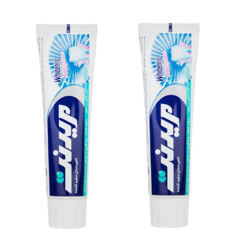 خمیر دندان مریدنت مدل Extra Whitening حجم 130 میلی لیتر بسته 2 عددی - تصویر 2