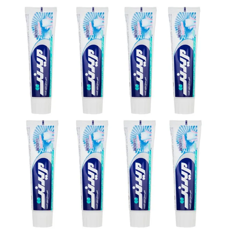 خمیر دندان مریدنت مدل Extra Whitening حجم 130 میلی لیتر بسته 8 عددی - تصویر 2