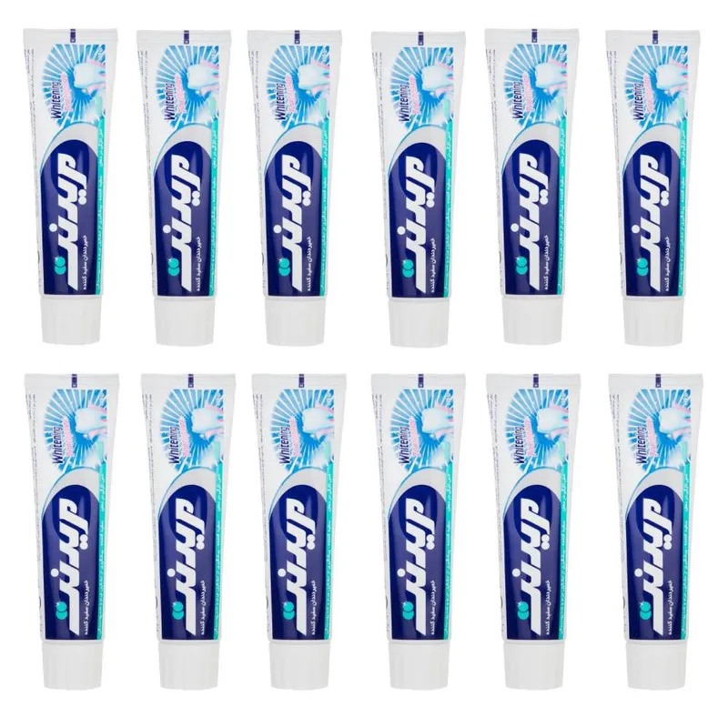 خمیر دندان مریدنت مدل Extra Whitening حجم 130 میلی لیتر بسته 12 عددی - تصویر 2