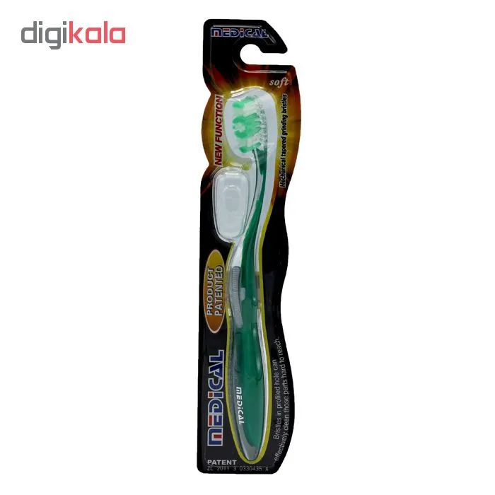 مسواک مدیکال مدل بیسیک K-239 با برس نرم - تصویر 3