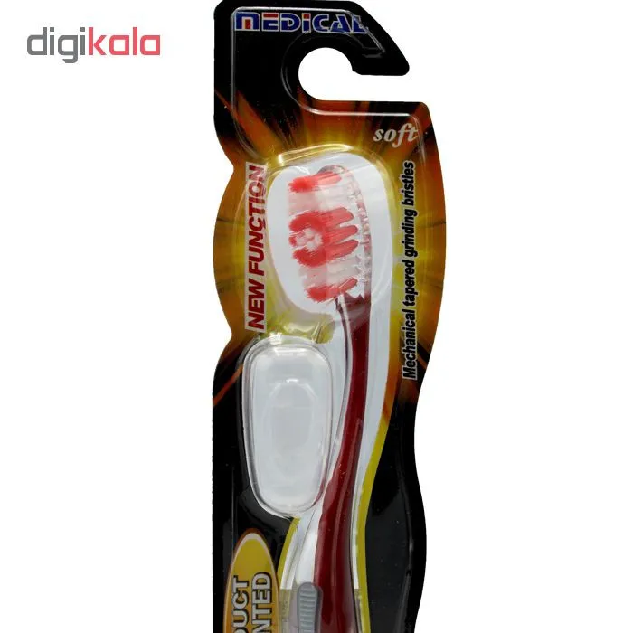 مسواک مدیکال مدل بیسیک K-239 با برس نرم - تصویر 4