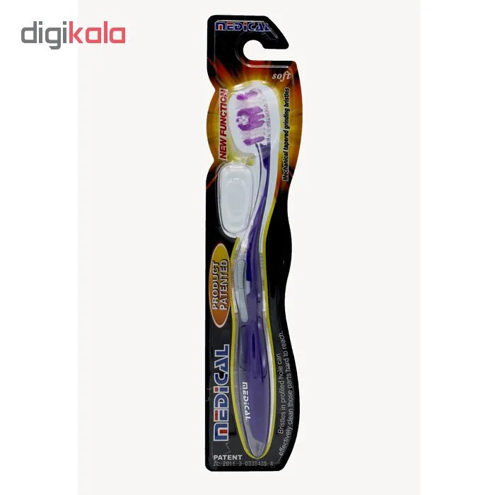 مسواک مدیکال مدل بیسیک K-239 با برس نرم - تصویر 5
