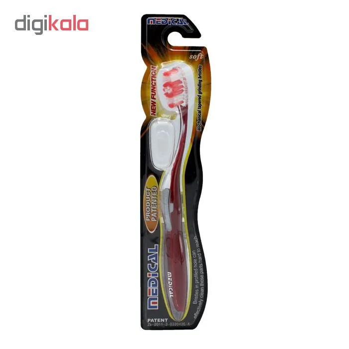 مسواک مدیکال مدل بیسیک K-239 با برس نرم - تصویر 6