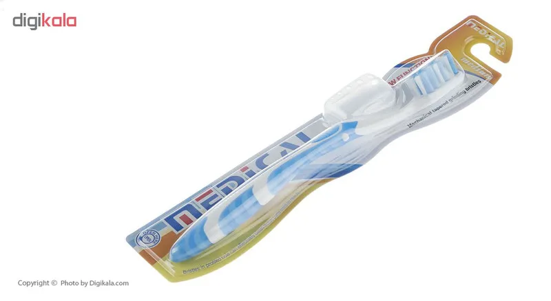 مسواک مدیکال مدل k-306 پرفشنال با برس متوسط - تصویر 3