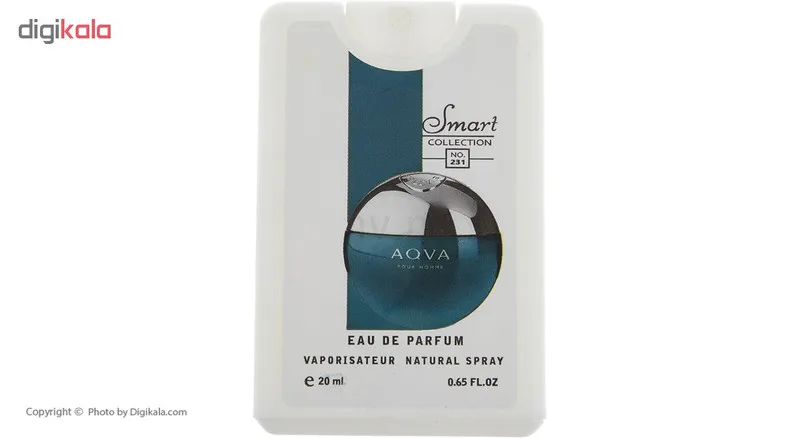 عطر جیبی مردانه اسمارت کالکشن مدل Aqua Pour Homme حجم 20 میلی لیتر - تصویر 2