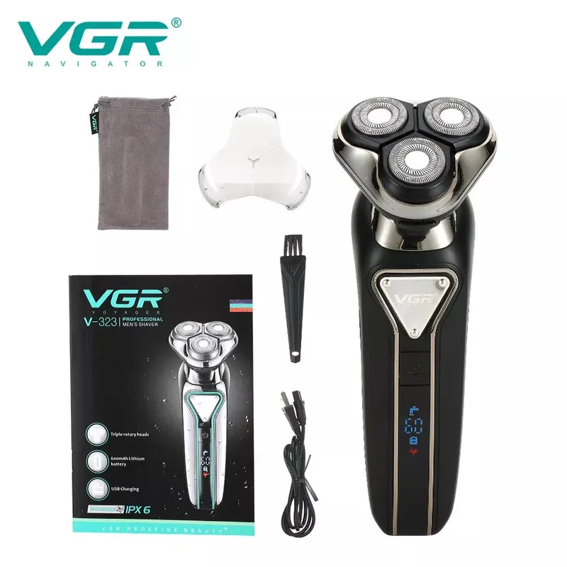 ماشین اصلاح موی صورت وی جی ار مدل V-323 - تصویر 6