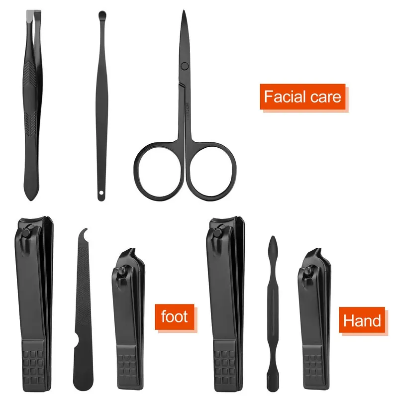 ست مانیکور و پدیکور مدل CARBON-DESIGN مجموعه 7 عددی - تصویر 4