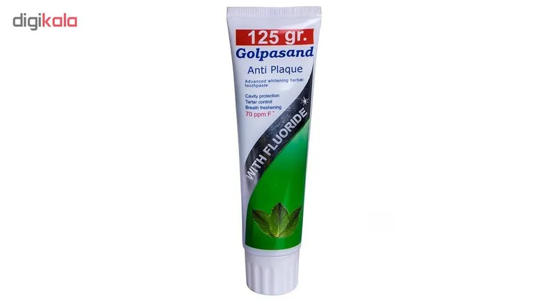 خمیر دندان گیاهی گل پسند مدل Anti Plaque حجم 125 گرم بسته 6 عددی - تصویر 2