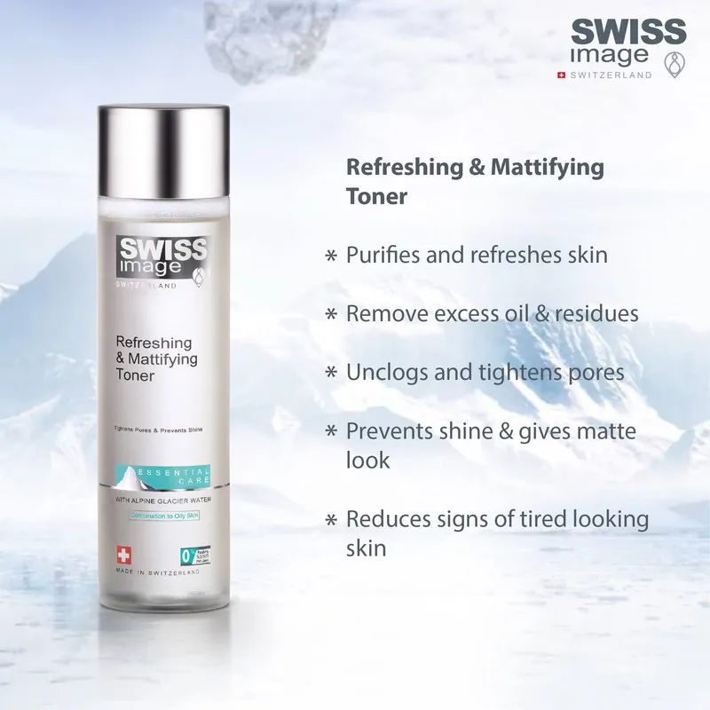 تونر سوییس ایمیج مدل Refreshing Mattifying حجم 200 میلی لیتر - تصویر 2