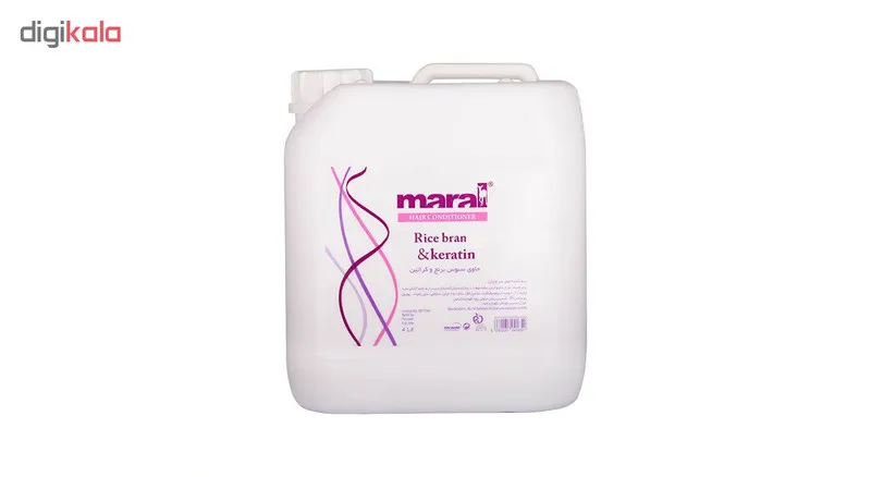 نرم کننده مو مارال مدل Rice bran & keratin حجم 4000 میلی لیتر - تصویر 2