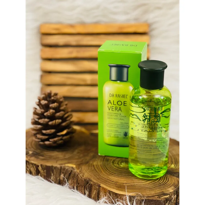 تونر پاک کننده صورت دکتر راشل مدل aloe veraa حجم 200 میلی لیتر - تصویر 2