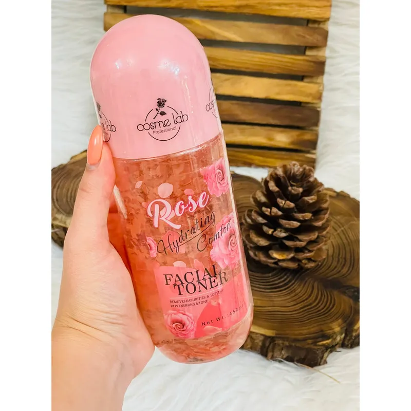 تونر پاک کننده صورت کازملب مدل rose حجم 450 میلی لیتر - تصویر 6