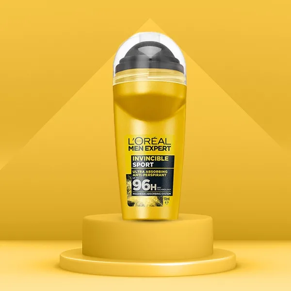 رول ضد تعریق مردانه لورآل مدل invincible sport org حجم 50 میلی لیتر - تصویر 2