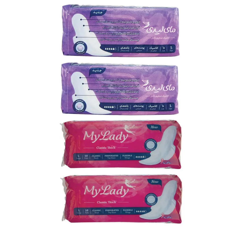 نوار بهداشتی مای لیدی مدل classic مجموعه 4 عددی - تصویر 2