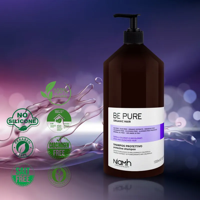 شامپو مو بی پیور سری Niamh مدل Color Protect حجم 1000 میلی لیتر - تصویر 3