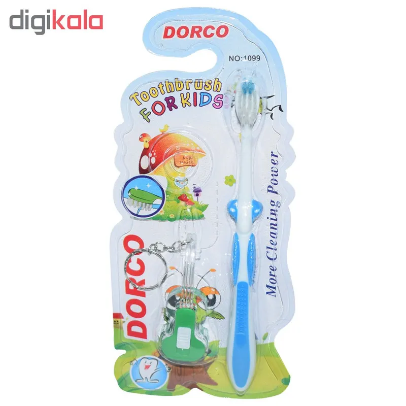 مسواک کودک دورکو مدل 1099 به همراه جا سوییچی گیتار - تصویر 3