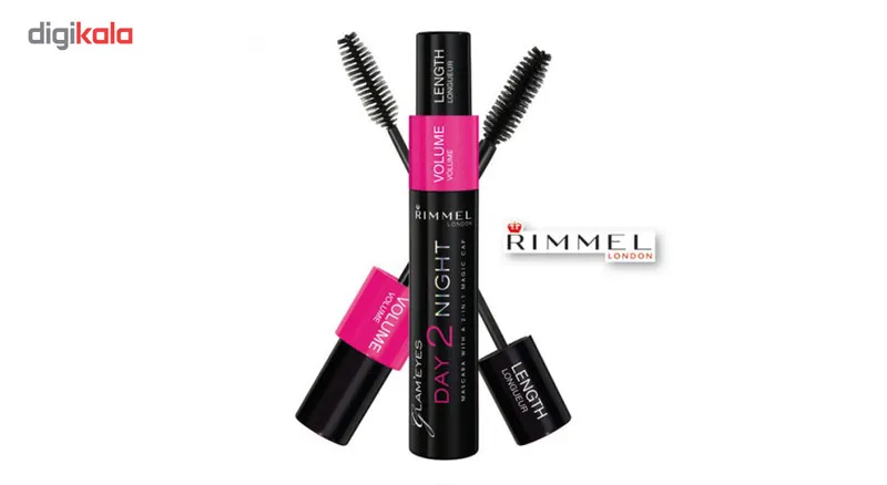 ریمل ضدآب ریمل لاندن مدل Glameyes Day 2 Night شماره 001 - تصویر 2