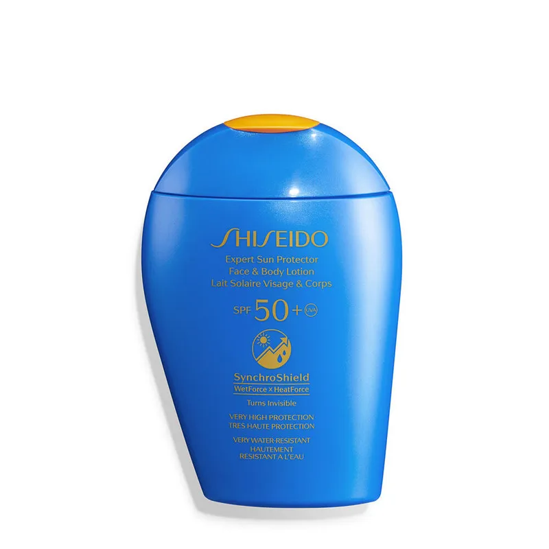 لوسیون ضد آفتاب رنگی spf 50 شیسیدو مدل Expert مناسب انواع پوست حجم 150 میلی لیتر - تصویر 2