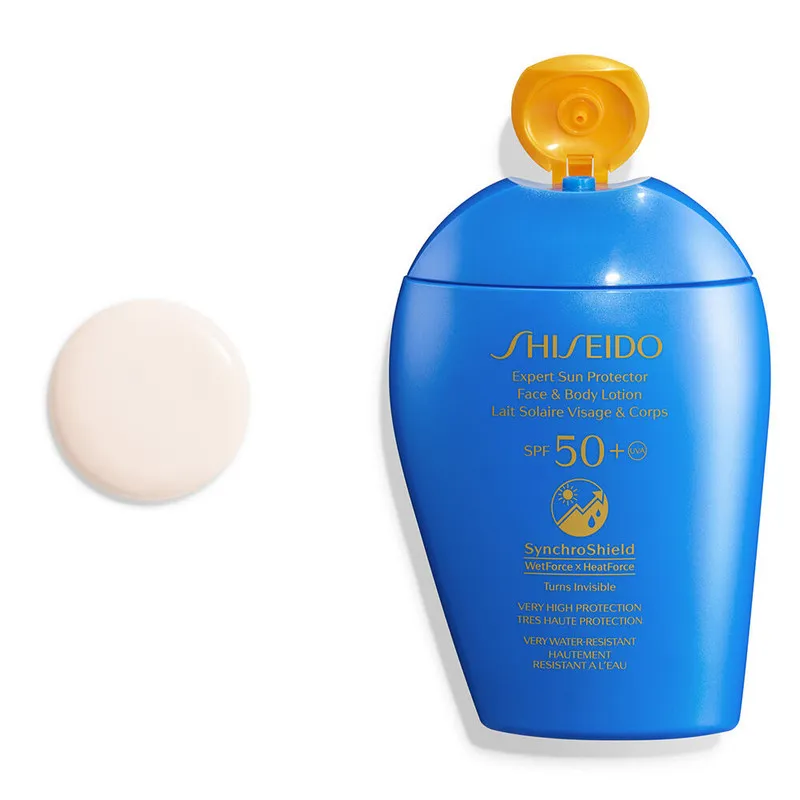 لوسیون ضد آفتاب رنگی spf 50 شیسیدو مدل Expert مناسب انواع پوست حجم 150 میلی لیتر - تصویر 4