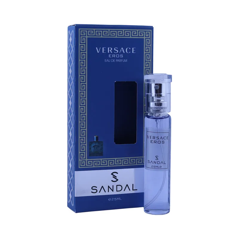 عطر جیبی مردانه صندل مدل ورساچ اروس حجم 25 میلی لیتر