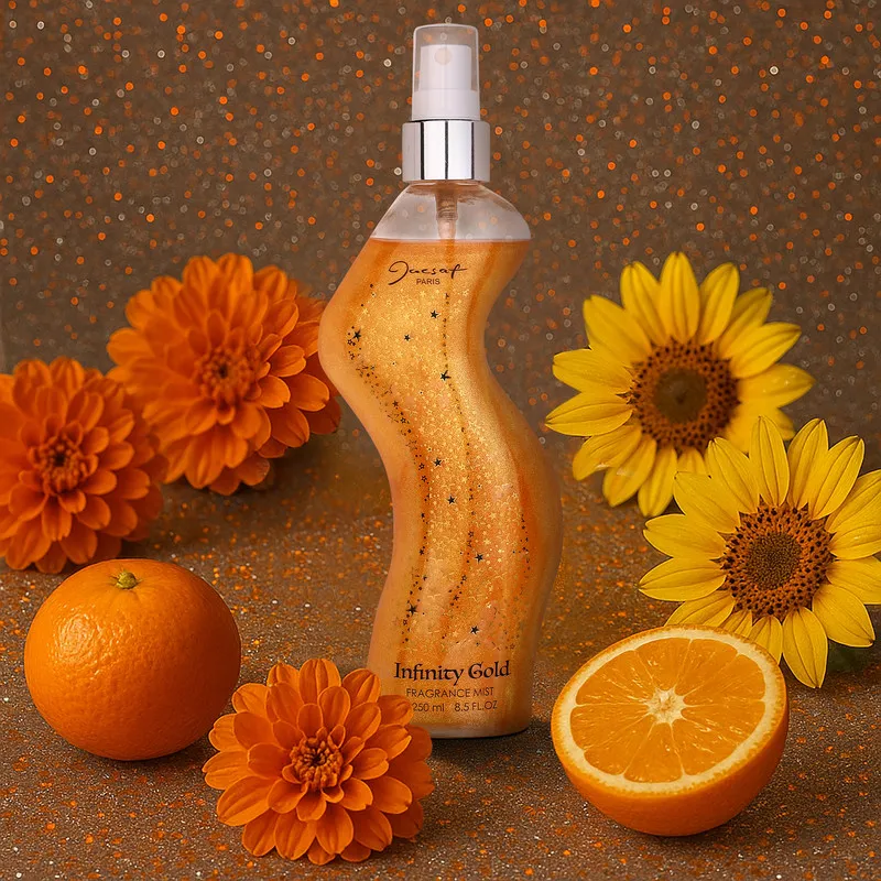بادی اسپلش زنانه ژک ساف مدل Infinity Gold حجم 250 میلی لیتر - تصویر 3
