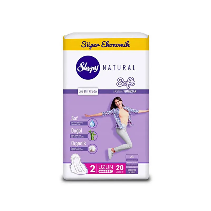 نوار بهداشتی سلیپی مدل Soft بسته 20 عددی - تصویر 2
