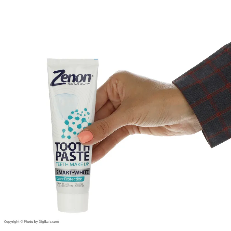 خمیر دندان سفید کننده زنون مدل SMART WHITE حجم 100 میلی لیتر - تصویر 2