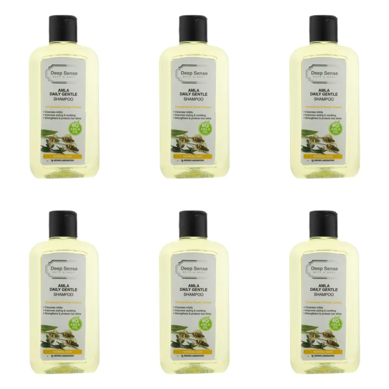 شامپو مو دیپ سنس مدل honeysuckle حجم 200 میلی لیتر مجموعه 6 عددی