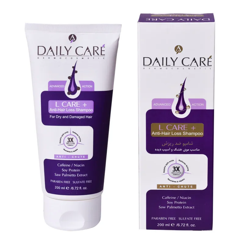 شامپو ضد ریزش مو دیلی کر مدل l care plus حجم 200 میلی لیتر - تصویر 2