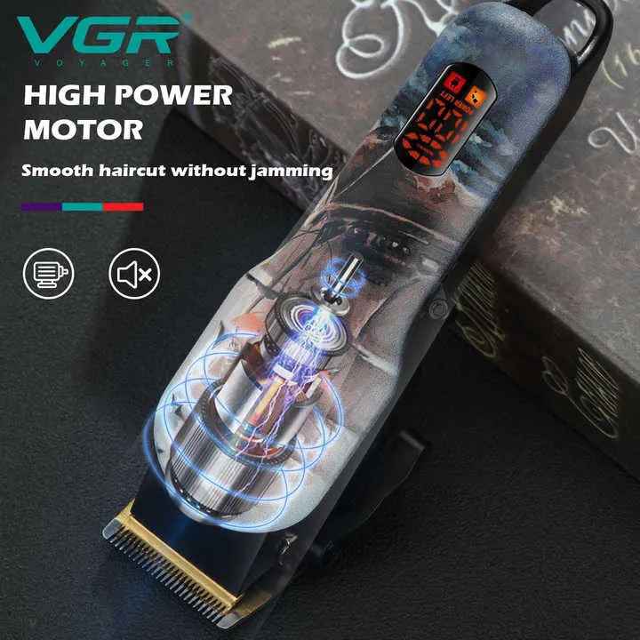 ماشین اصلاح موی سر وی جی ار مدل Vgr-689 - تصویر 2