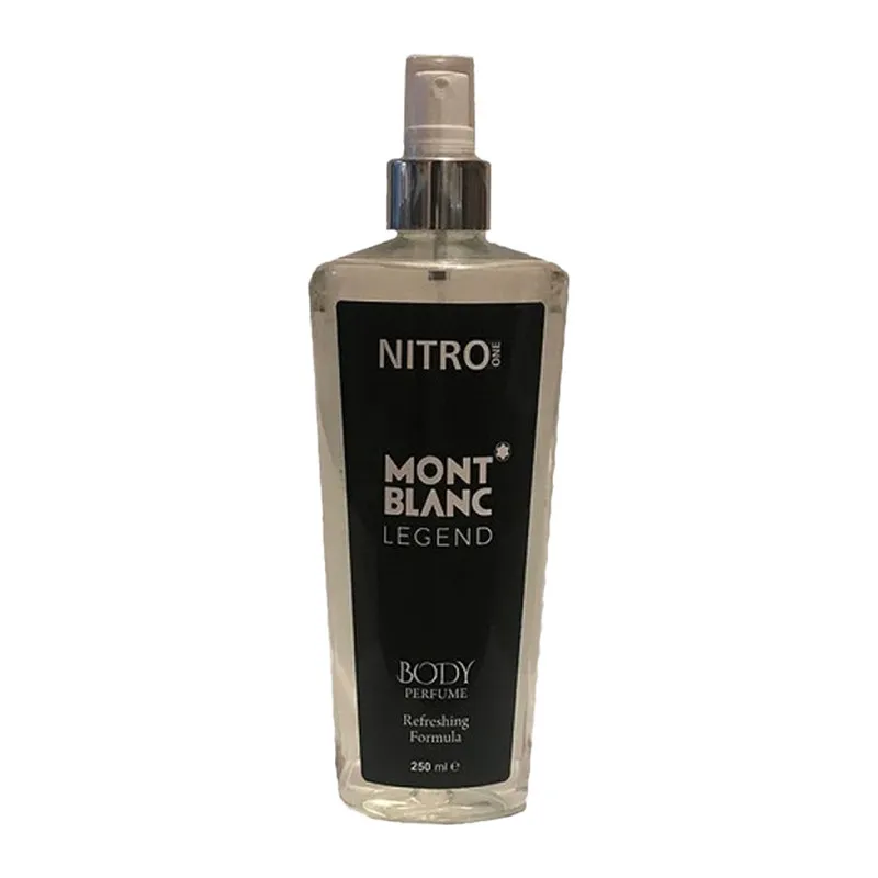 بادی اسپلش مردانه نیترو مدل MONT BLANC LEGEND حجم 250 میلی لیتر - تصویر 2