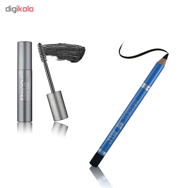 پک ریمل حجم دهنده بیو مدل Power Volume به همراه مداد چشم بل مدل Waterproof Long Lasting - تصویر 5
