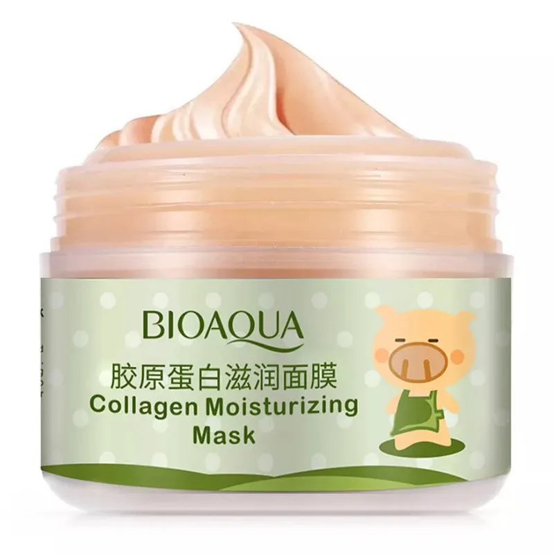 ماسک صورت بایو آکوا مدل Collagen Moisturizing حجم 100 میلی لیتر - تصویر 3